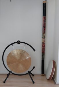 Gong en rainstick